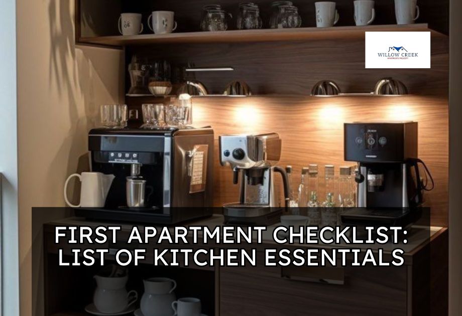 First Apartment Checklist: List of Kitchen Essentials