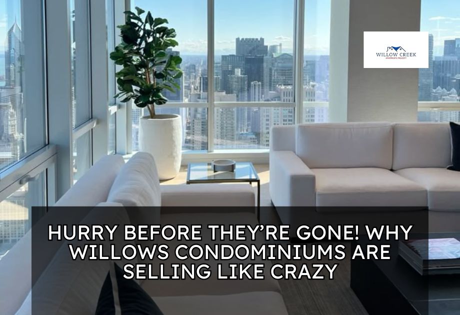 Hurry Before They’re Gone! Why Willows Condominiums Are Selling Like Crazy